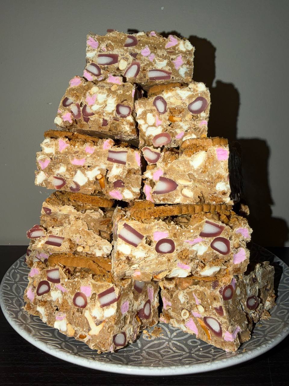 Caramilk biscoff rocky