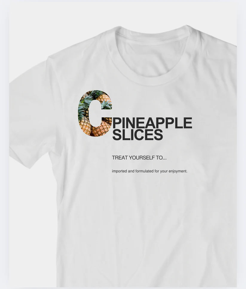 DD broken pineapple slices